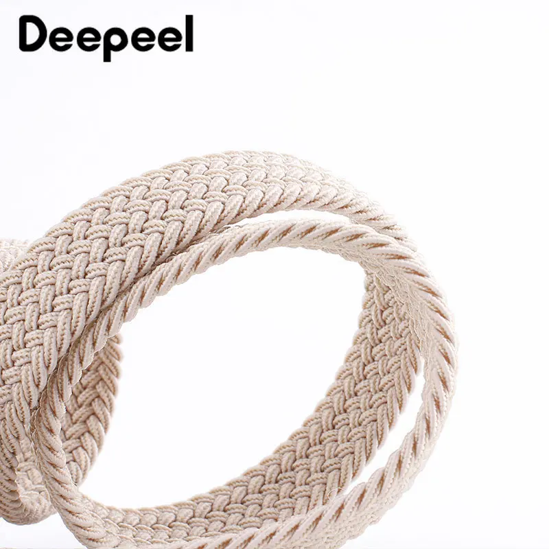 Deepeel 1 шт. 100x7 0/80/см унисекс тканый эластичный пояс детские Студенческие джинсы