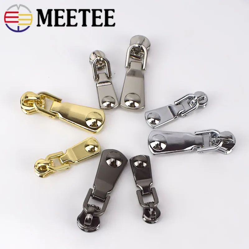 5 шт. модные 3 #5 # слайдеры на молнии для металлических молний курток одежды