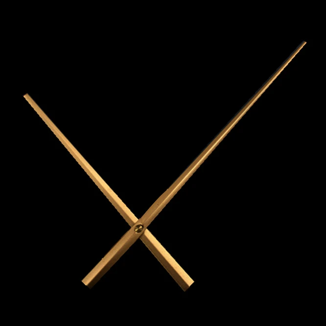 2 комплекта большой длинный металлический указатель настенные часы руки черные