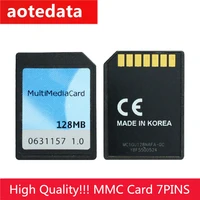 promotion 10pcs 7pin mmc card 128mb multimedia card 128mb multimedia card qd old camera phone printer memory card