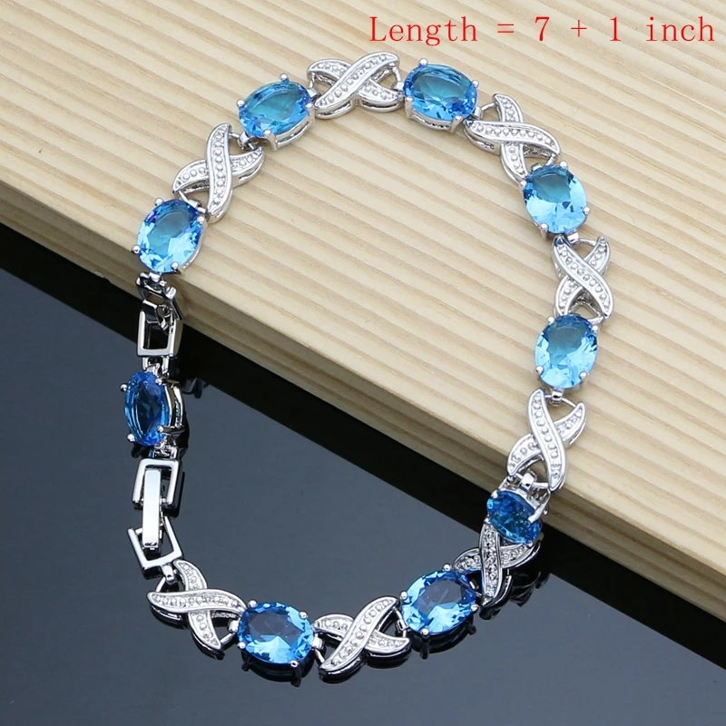 Комплект из колье и серёг серебра 925 пробы | Украшения аксессуары