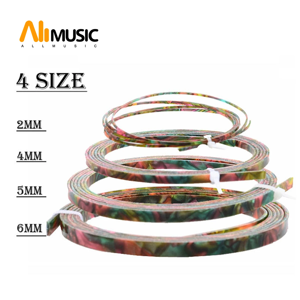 Прохладный гитары Запчасти целлулоид Гитара привязки Body проект Purfling полосы 1650x