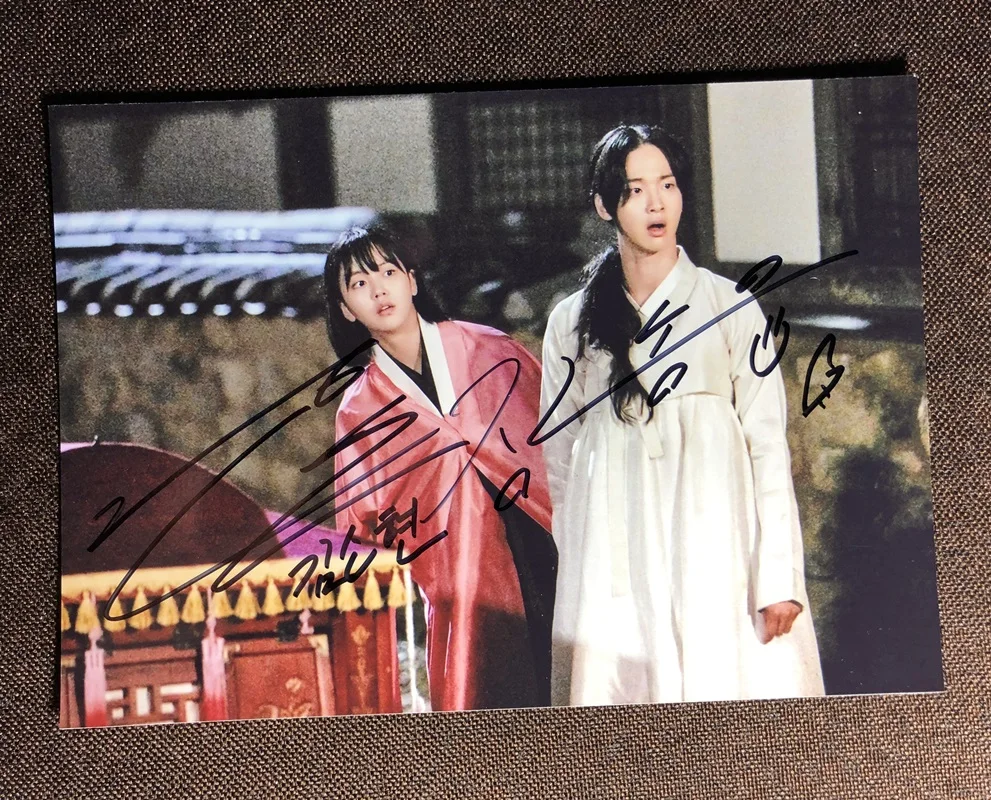 The Tale of Nokdu Dong-Yoon Jang Kim So Hyun Kang Tae Oh фото с автографом 5*7 O | Дом и сад