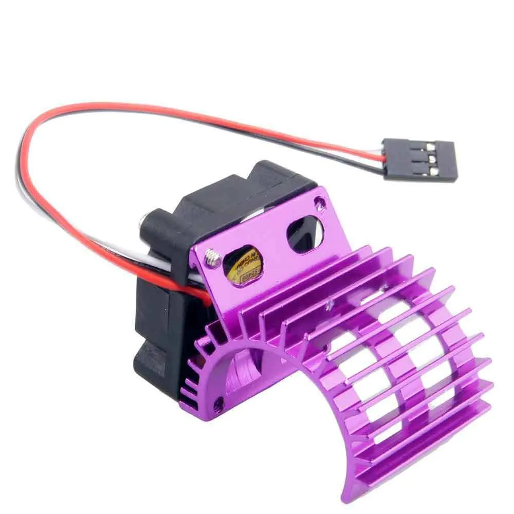 Радиатор двигателя RC Alum 380 390 DC 7 2 V Бесщеточный вентилятор для грузовика HSP