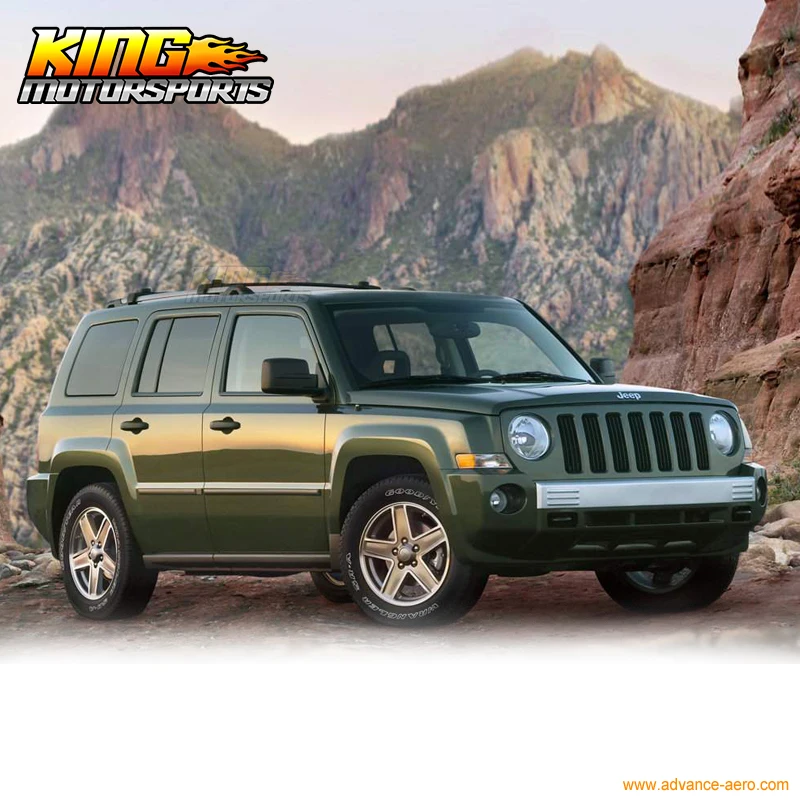 Подходит для 07 08 09 10 11 12 13 14 15 Jeep Patriot OE Style Roof Rack Cross Bar Crossbar Black ABS Global БЕСПЛАТНАЯ