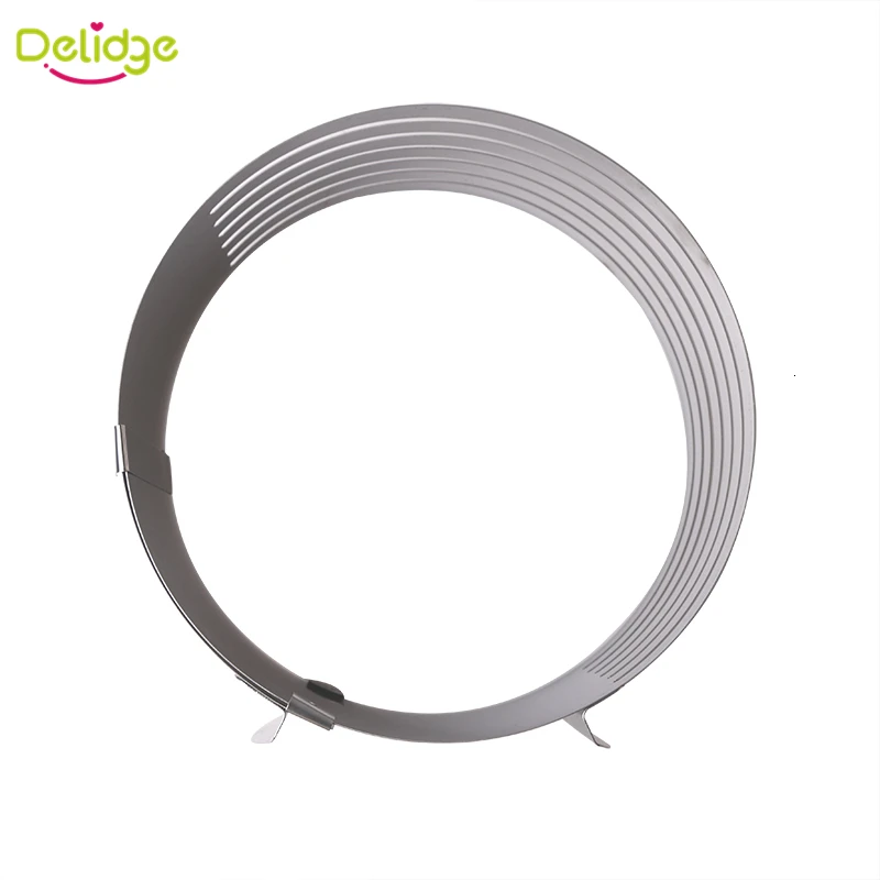 Резак для торта из нержавеющей стали Delidge регулируемый слой резака круглая