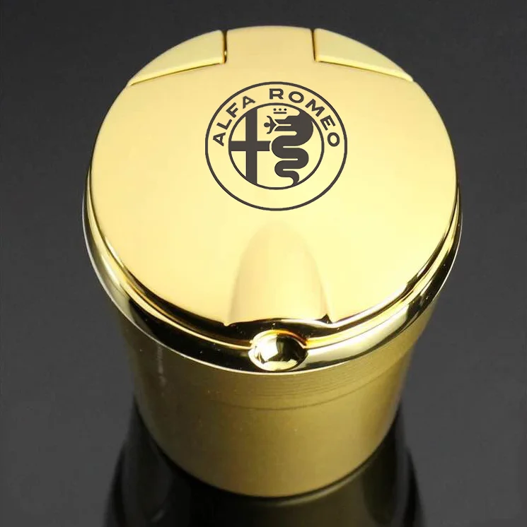 Автомобильные брелки с логотипом автомобиля пепельница светодиодный синий