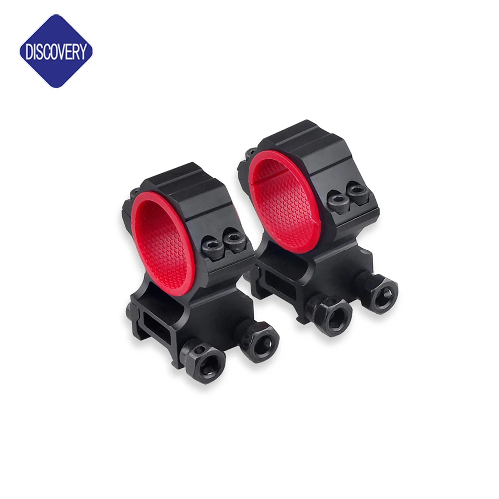 Discovery Picatinny Mount 25.4mm 30mm 34mm Universal Multi-diameter Outdoor Telescope Bracket for Ring Mounts | Спорт и развлечения