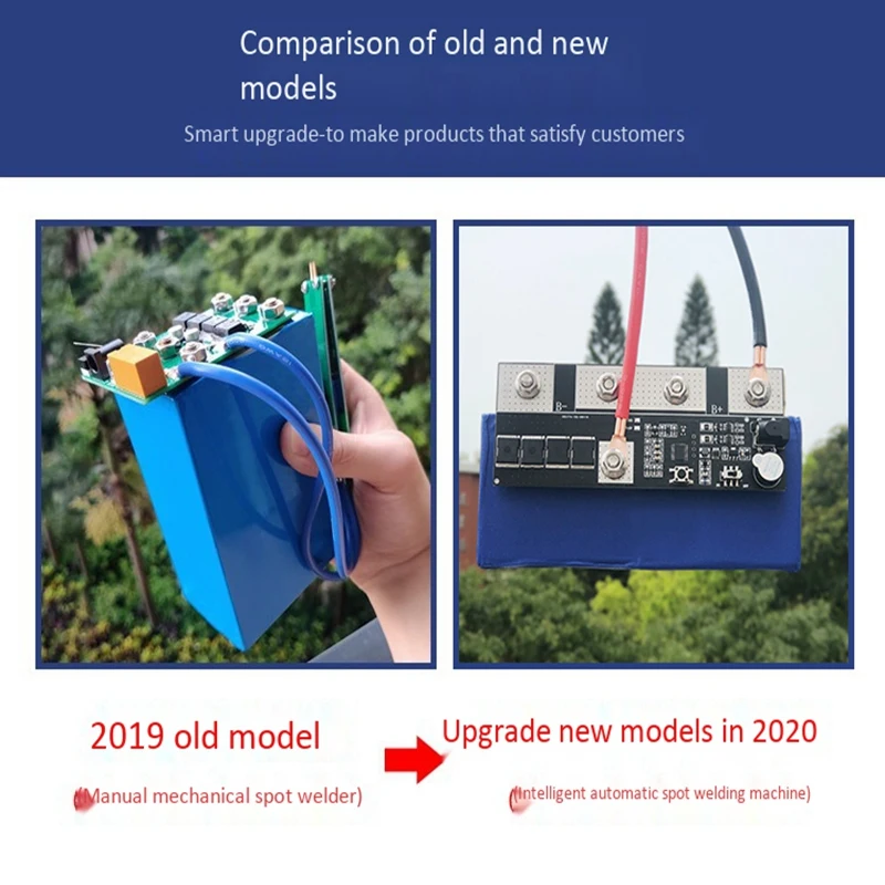 7 4 V 400A батарея точечная сварка 18650 никелевая полоса Diy сварочная машина