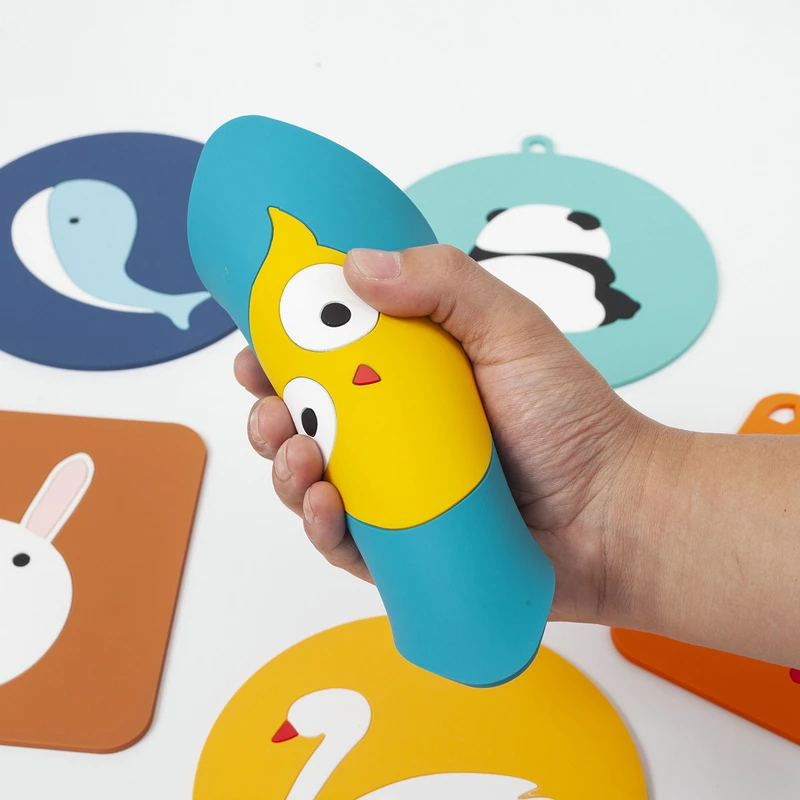 Силикагель Складная мягкая кухонная салфетка-подставка гаджет Мультяшные