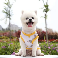 summer puppy clothes french bulldog teddy schnauzer vip small pet clothes fashion thin vest little girl dog clothes cheap coat