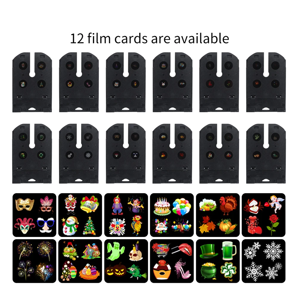 Светодиодный светильник со снежинками 12 слайдов океанская волна