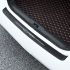 Для Geely Atlas Coolray Boyue Emgrand X7 Borui EmgrarandX7 GT GC7 защитные наклейки для заднего бампера автомобиля из углеродного волокна