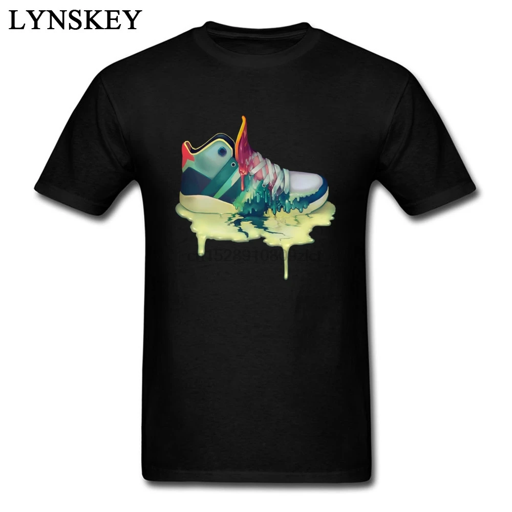 Футболка мужская приталенная с круглым вырезом модная тенниска из органического