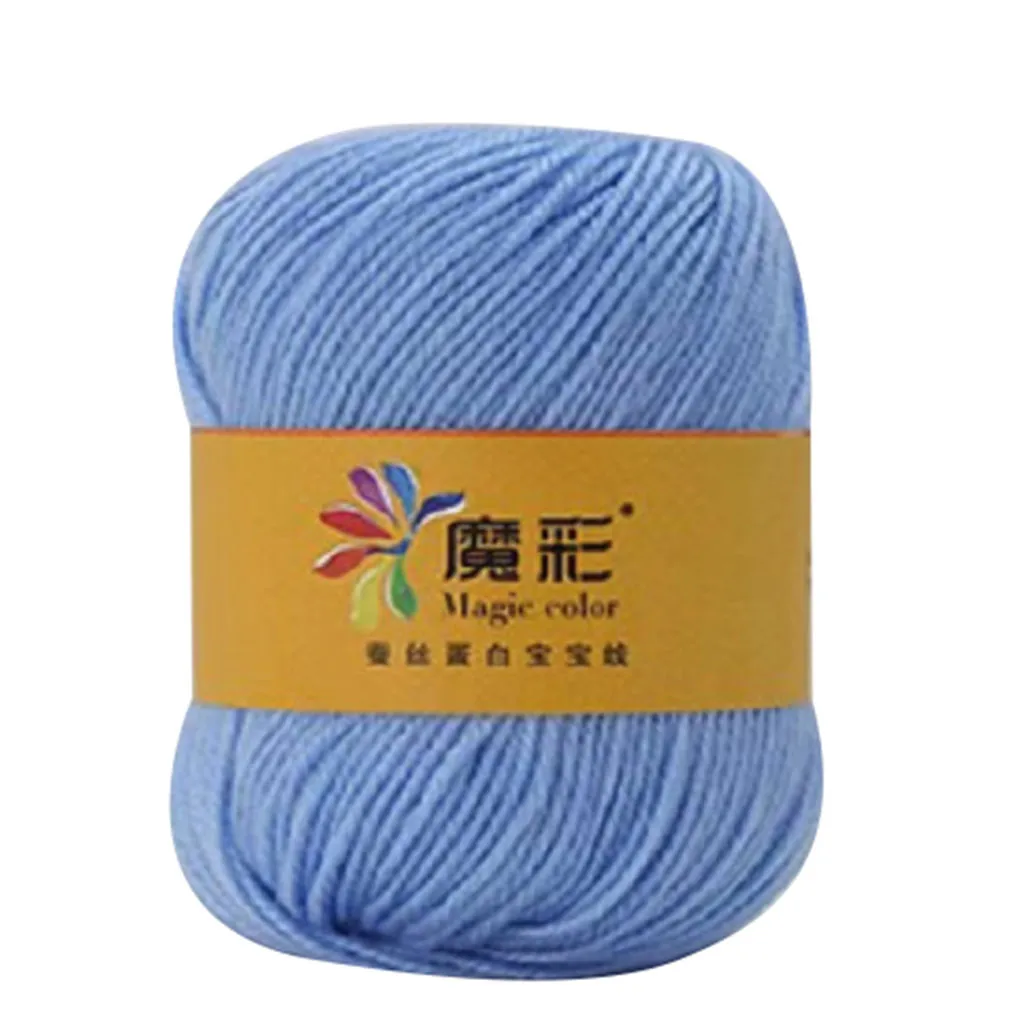 best selling 2020 products Crochet Diy Sweater Line Scarf 4 Strands Of Coarse Cotton Wool Group home decoration accessories | Дом и сад