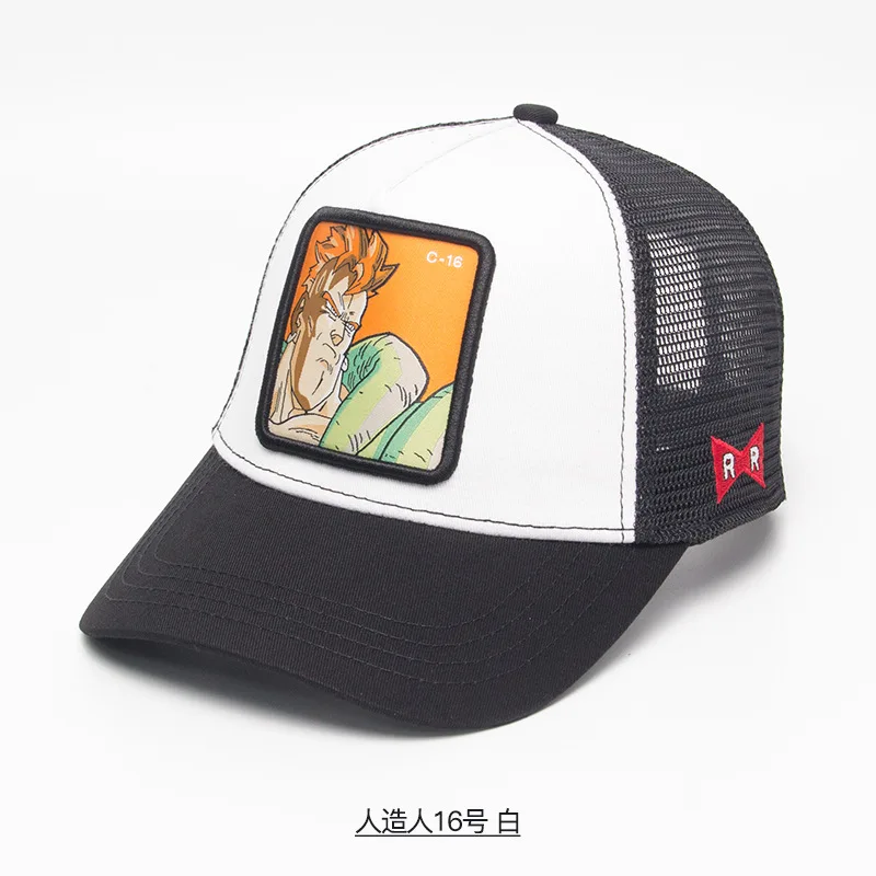 Популярный бренд Goku супер 12 стилей Dragon Ball Snapback хлопковая бейсбольная кепка для мужчин и женщин хип-хоп папа сетчатая шапка бейсболка дропшиппинг - Цвет: Шампанское