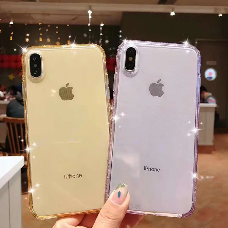 Блестящий чехол с порошком для Huawei P20 Plus P30 Pro Honor 8X Max 9 Mate 10 20 Lite Y9 P Smart Nova 3