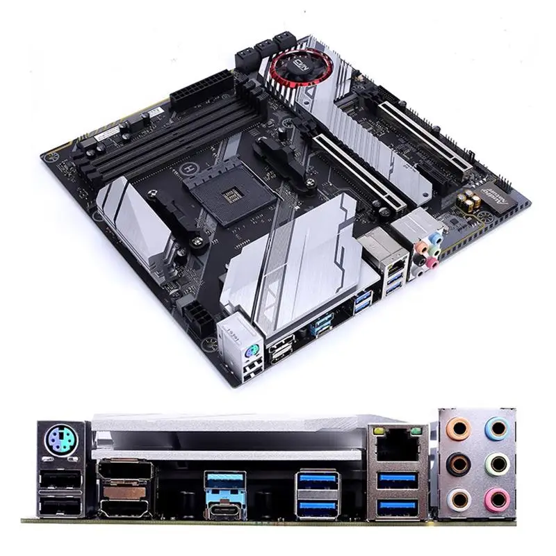 Bestellen Bunte CVN X570M GAMING PRO V14 Motherboard Dual Kanal DDR4 SATA3.0/USB 3,1 GEN1 Für AMD AM4 Architektur Ryzen 2000/3000
