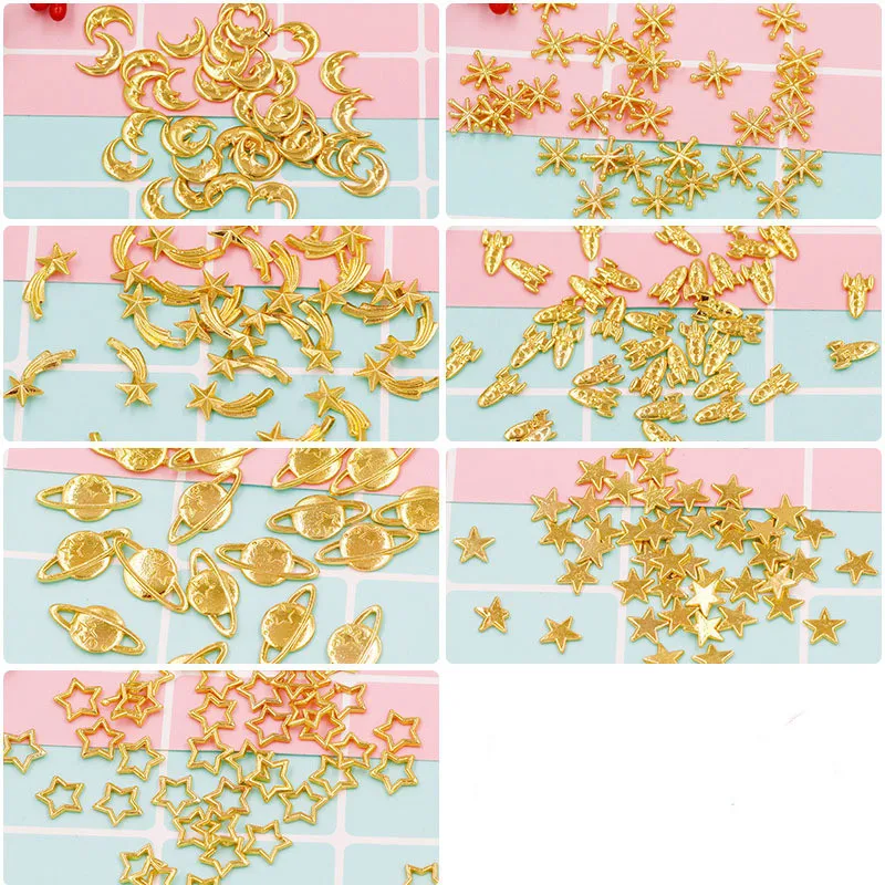 14 шт./пакет цветная глина звездная серия супер легкая аксессуары для слайма