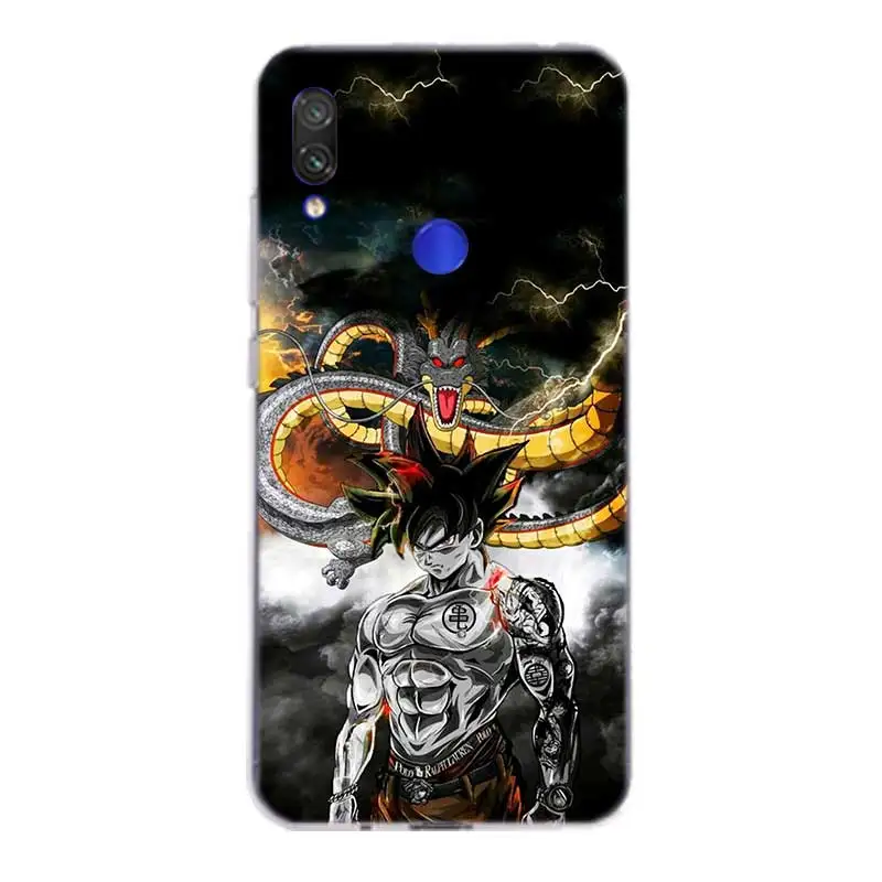 Dragon Ball и super Goku мягкий резиновый бампер чехол для телефона Xiaomi Redmi K20 фотокамеры