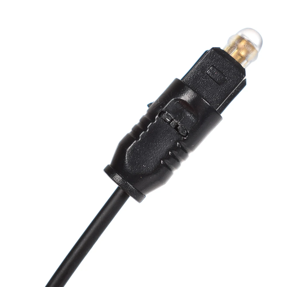 Новый позолоченный цифровой оптический аудиокабель OD 2 шнур SPDIF ПВХ для DVD VCR CD Player