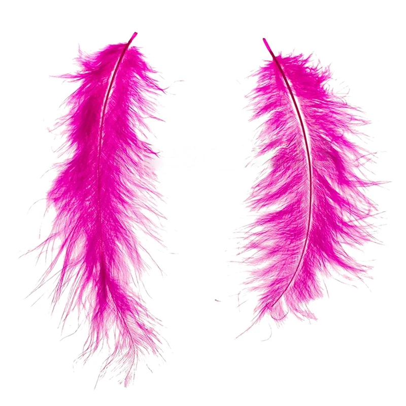 200 шт пушистые перья марабу вечерние украшения для свадебной отделки DIY 8-15 см 100
