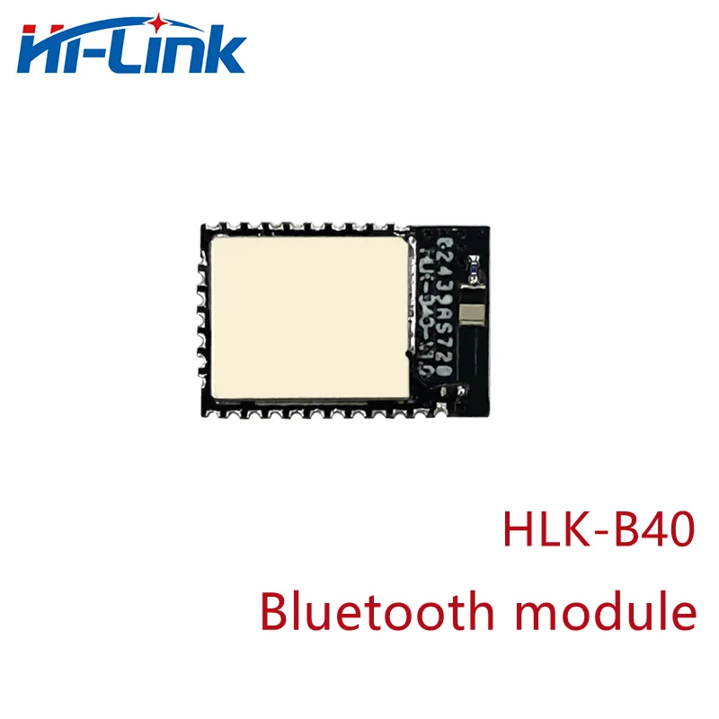 

Free Shipping 2pcs/lot low consumption Serial Port Transmission BLE5.1 Faster distance HLK-B40 Master&slave Bluetooth Module