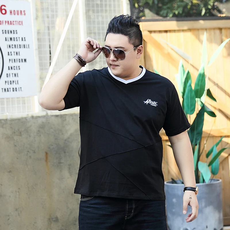 

large size big size 10XL 9XL 8XL 6XL 5XL 4XL Summer New T Shirts Men Cotton Vintage Fashion Casual Tops loose Fit Plus Size