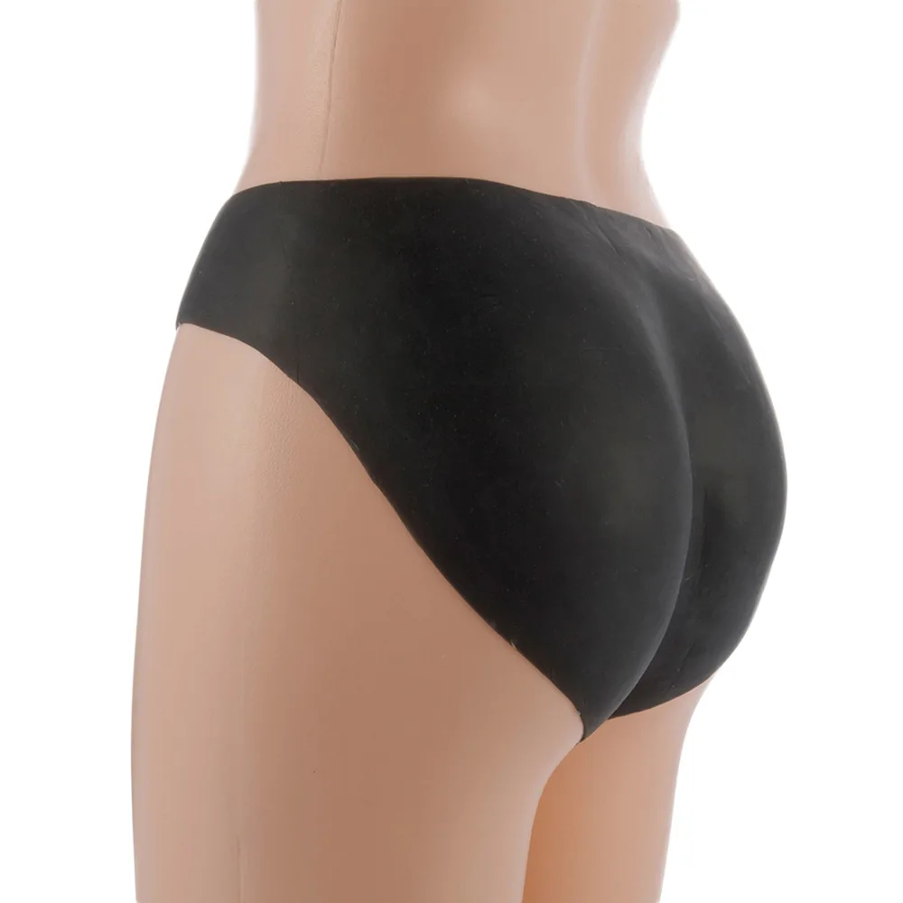 100% Silicone Panties Women Man Fake Enhance Butt Lift Underwear Soft Food Grade Material Body Shapers Sexy Slimming Pants