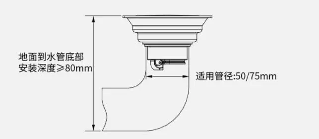 Xiaomi квадратная круглая стиральная машина дезодорант пол слив Ванная комната Кухня 304 из нержавеющей стали большой слив