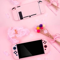 for nintendo switch case controller shell pink hard cover shell ns game console protective cover for nintendo switch accessories