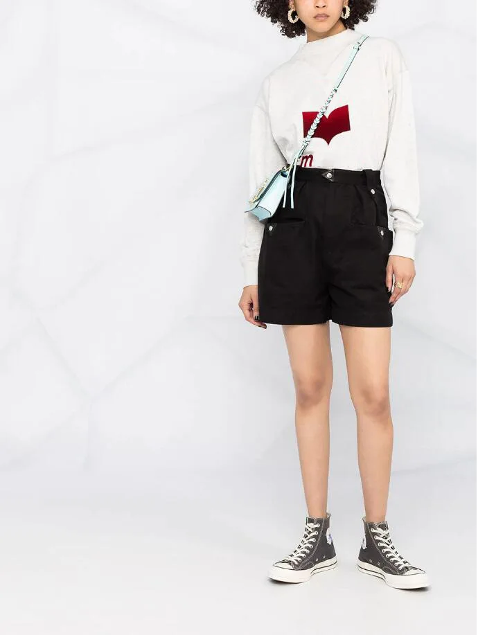 

Spring Autumn Women Letter Sweatshirt Long Sleeve Gradient Color Flocking Letter Cotton Casual Pull Top Beige Gray Black