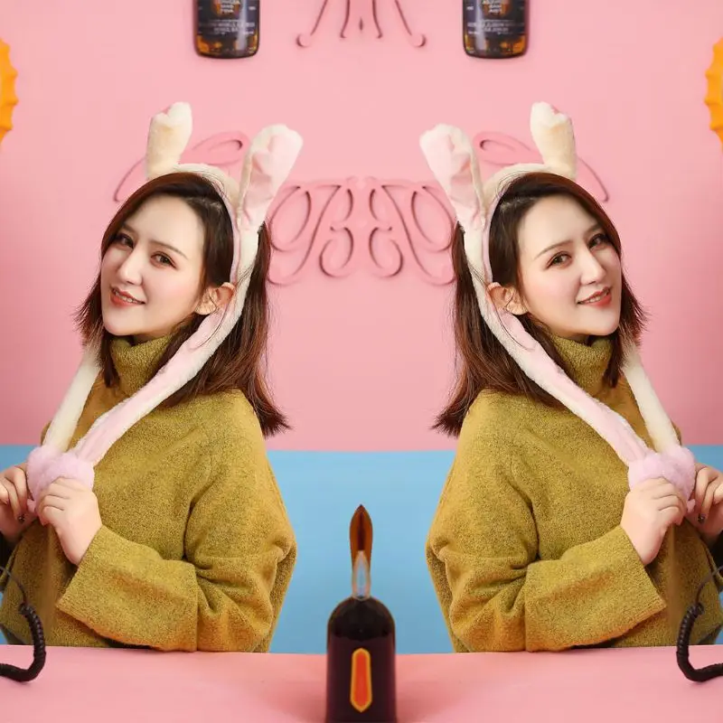 Зимняя пушистая плюшевая повязка унисекс| |