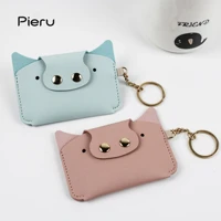 1 pc pig coin purses womens panelled wallet pouch pu leather shape fluff clutch cute wallet purse coin holder adult kids girls