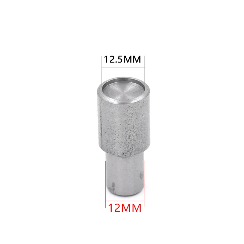 12.5MM 12,5 мм/15 мм/17 мм/20 мм защелки формы. Электрический мотор пресс-формы машины. Инструмент для установки кнопок. Металлические формы для заклепок - Цвет: 12.5MM