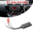 Универсальный автомобильный беспроводной модуль музыка Bluetooth-совместимый адаптер Rca Aux аудио кабель беспроводной аудио вход воспроизведение музыки автомобильный Стайлинг