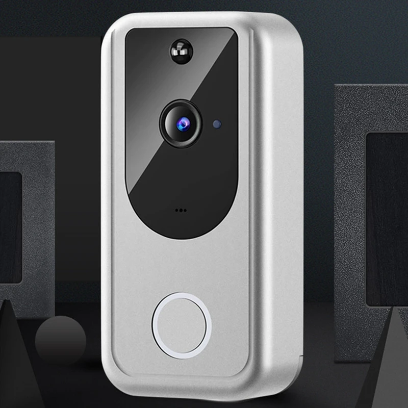 

Video Doorbell High-Definition Wide-Angle ligent Alarm Battery Two-Way Voice Call Motion Detection