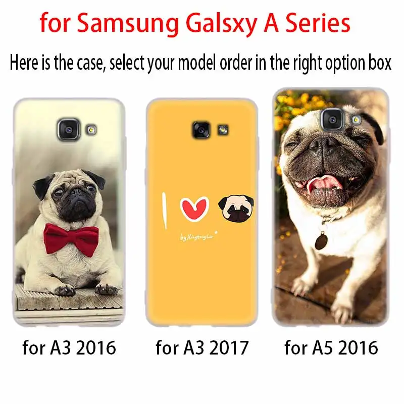 cute desire Pug case cover Phone Shell For Samsung A10 A20 A30 A40 A50 A70 A31 A41 A51 A71 a10s S E Note 8 9 10 Pro Star | Мобильные