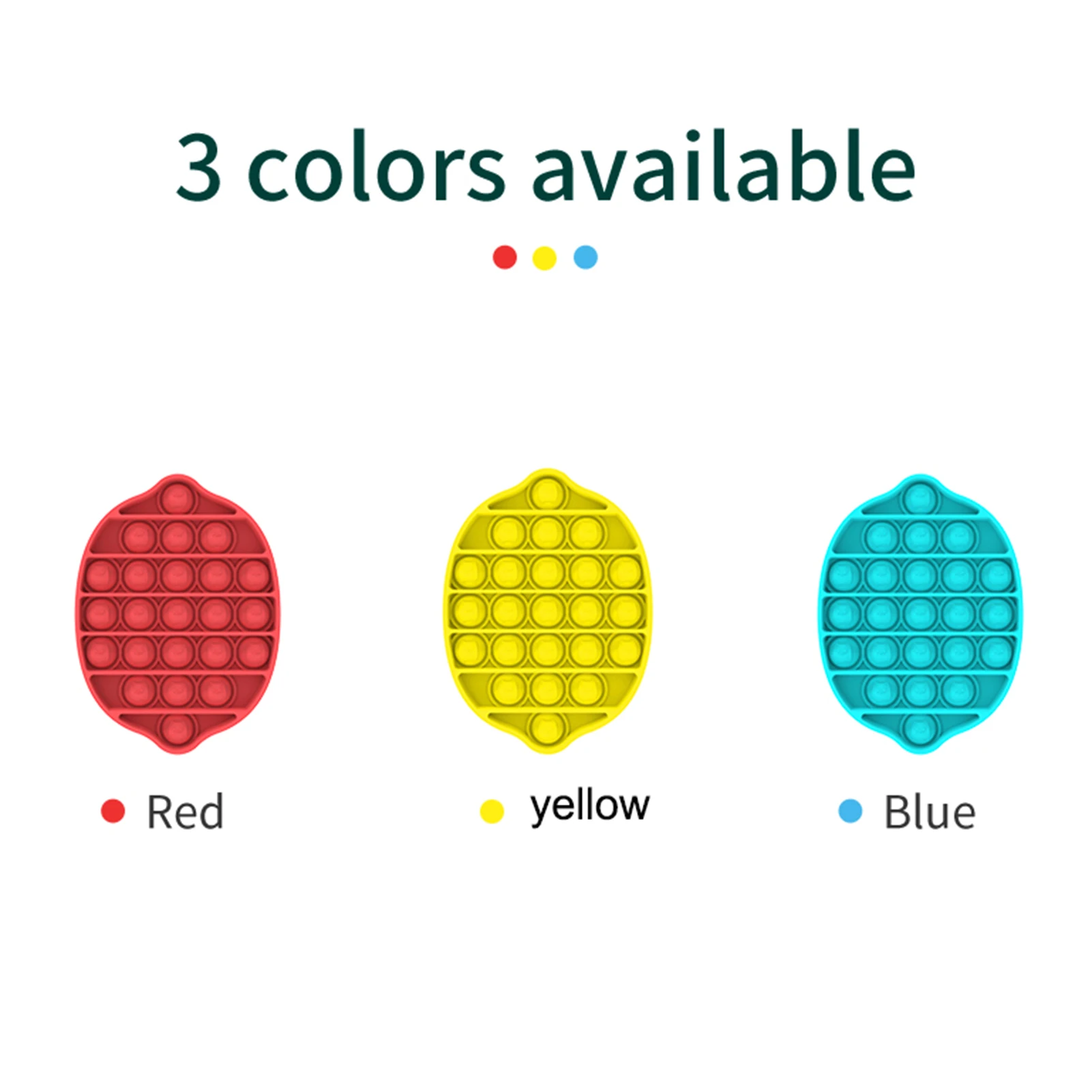 

Push Pop Bubble Fidget Sensory Toy Autism Special Needs Stress Reliever Toys Adult Child Funny Anti-stress Fidget Reliver Stress