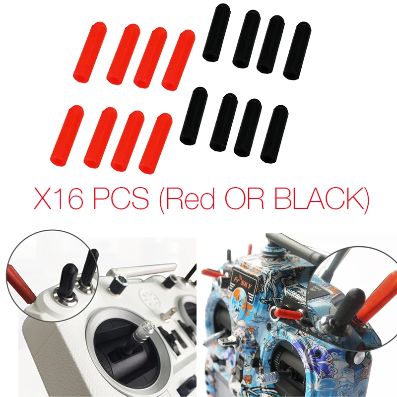16 шт. силиконовый передатчик анти скольжение палка переключатель крышка