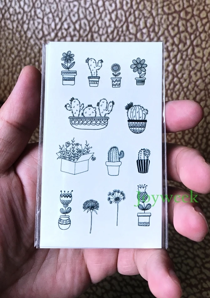 Тату-наклейки временные водостойкие для девочек и детей тату ненастоящие