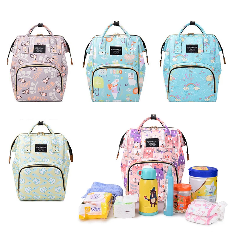 QWZ Мумия сумка для беременных и подгузников Водонепроницаемый большой Ёмкость