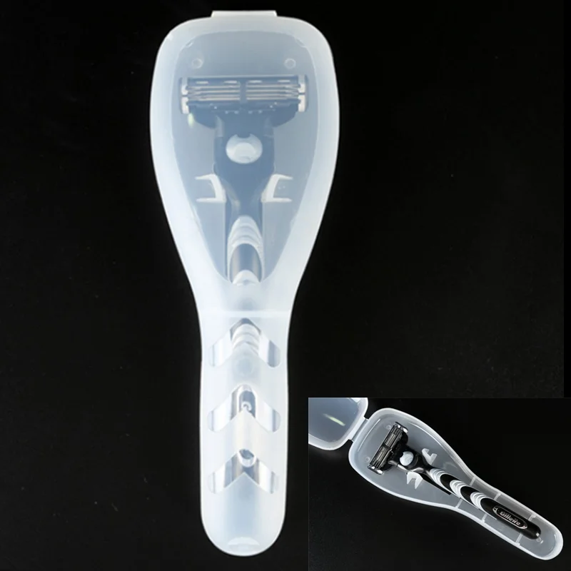 Портативный дорожный мужской держатель для бритвенных лезвий 1 шт. бритвы чехол