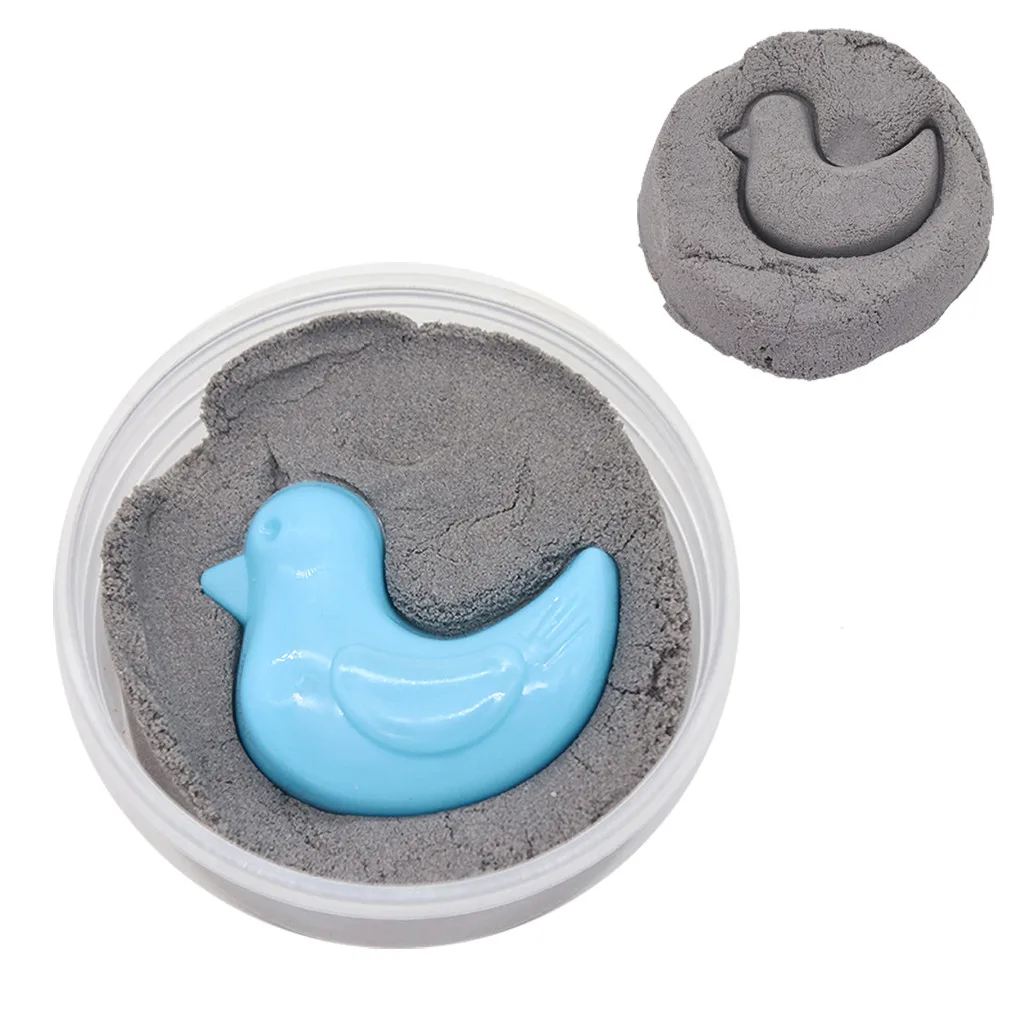 DIY Мягкий красочный не липкий песок грязь набор пушистая слизь флоам игра и