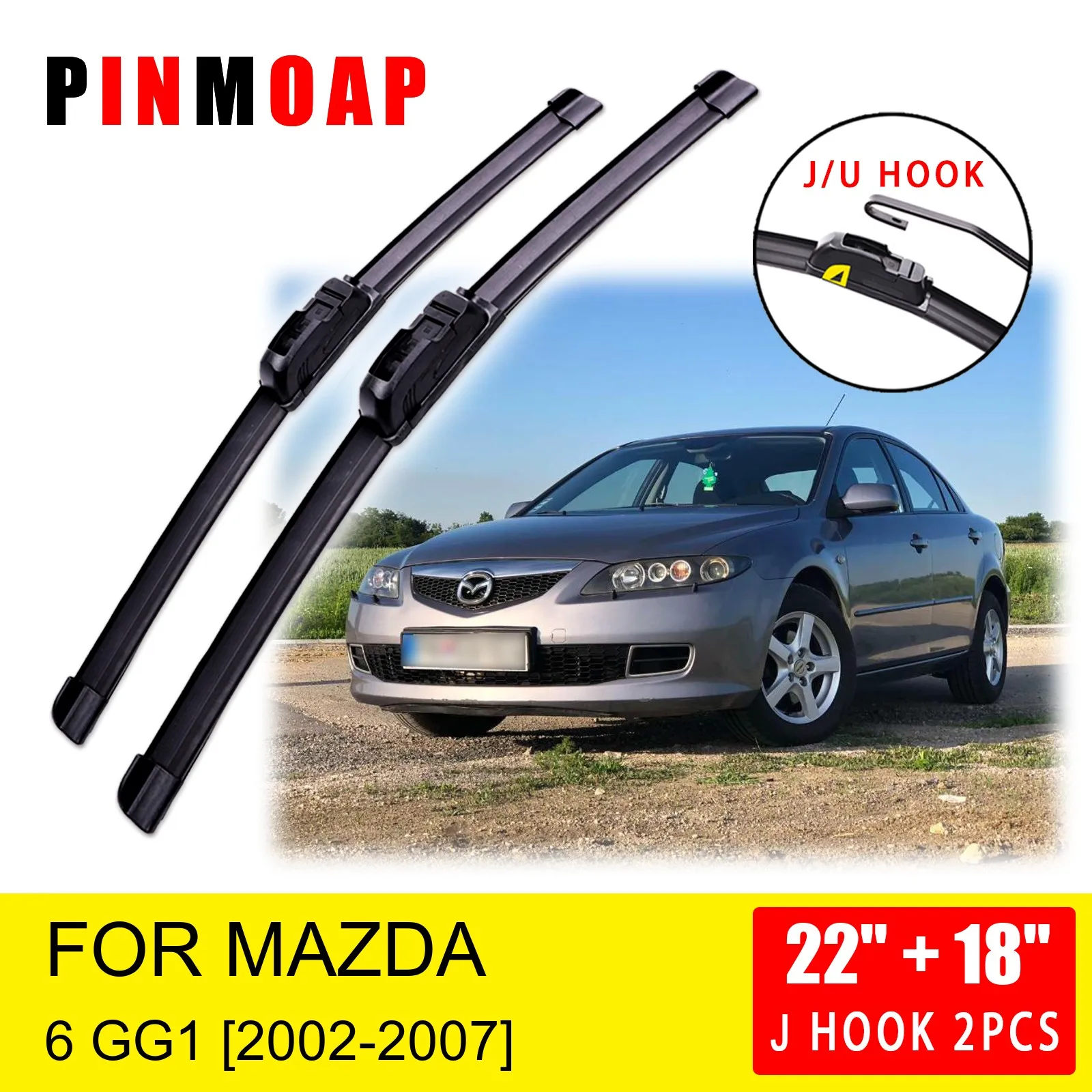 

Щетки стеклоочистителя для Mazda 6 GG1 2002 2003 2004 2005 2006 2007