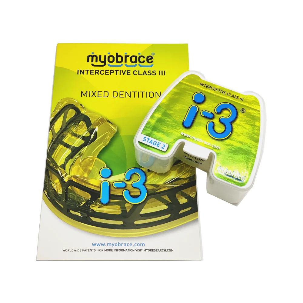 Австралия Myobrace I3 стоматологический I-3 тренажер для детей 5-8/ортодонтический