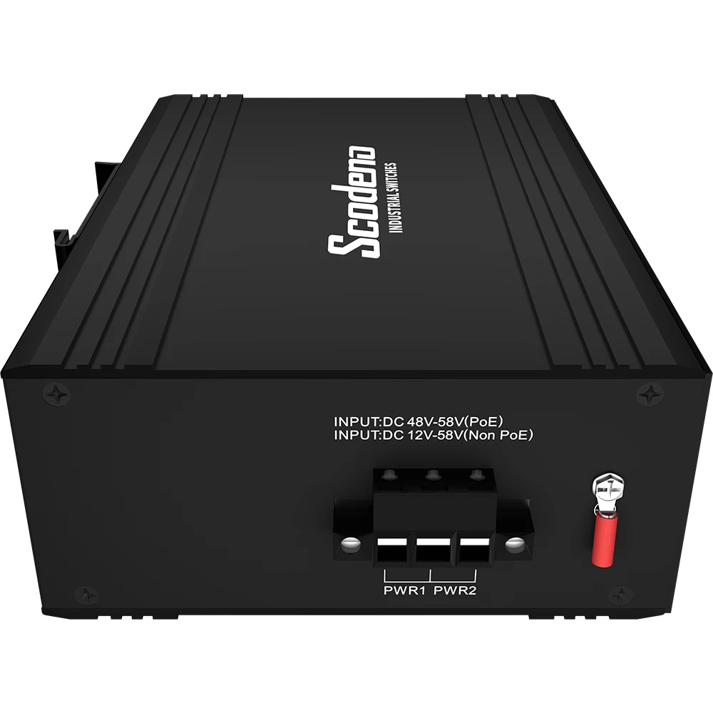 

Scodeno 8 Port Industrial Gigabit DIN-Rail Network Unmanaged Switch, IP40