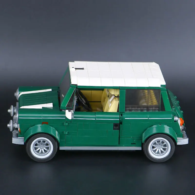 21001 Volkswagen T1 Camper/21003 Beetle/21002 Cooper строительные блоки кирпичи игрушки Совместимые 10220 10252 10242 подарки
