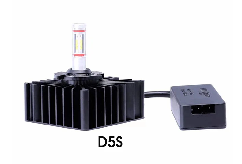 Sanvi новые D1S D2S D3S D4S D5S D8S 60W 5500k светодиодный лампы для передних фар Plug& Play светодиодный фар