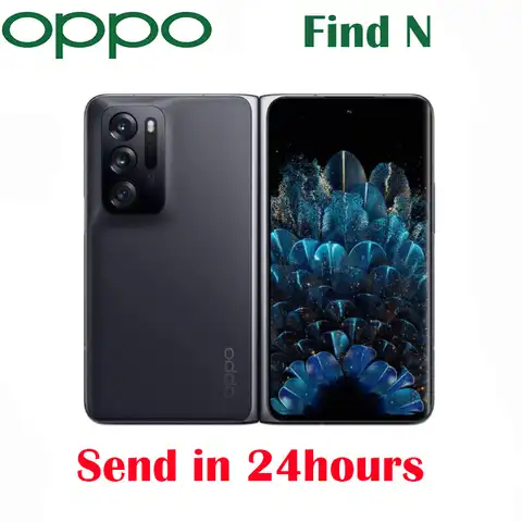 Оригинальный Новый складной сотовый телефон OPPO Find N, складной телефон, 120 Гц, AMOLED, Snapdragon 888, 33 Вт, быстрая зарядка, 4500 мАч, NFC, 50 МП